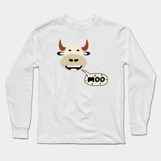 Cute Vacas Kawai Long Sleeve T-Shirt